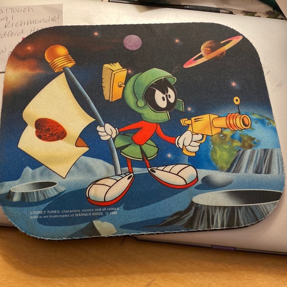Marty the Martian mouse pad